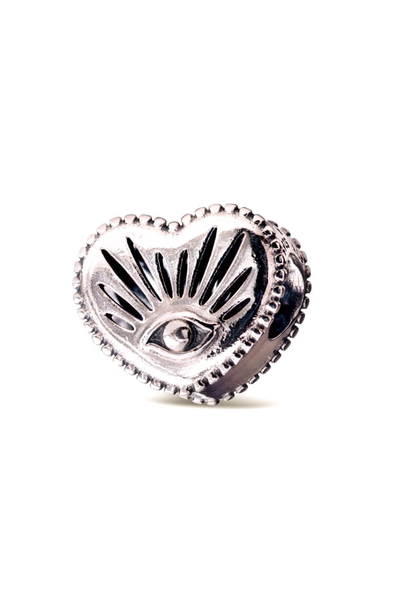 All-seeing Eye & Heart Charm
