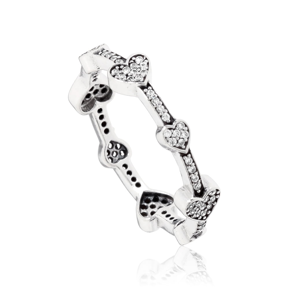 PANDORA Alluring Hearts Ring - Walmart.com PANDORA Alluring Hearts Ring - Walmart.com