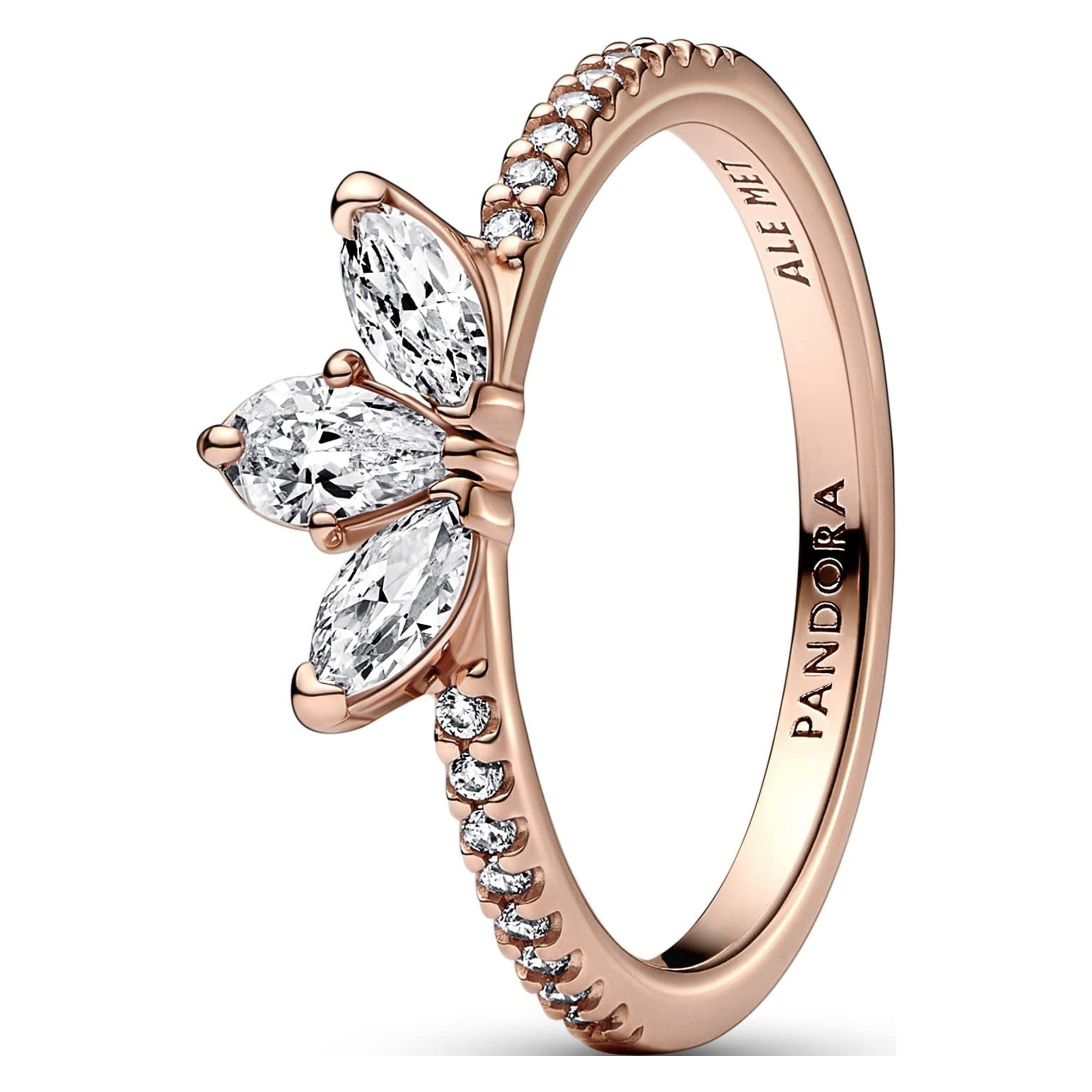 PANDORA Anillo Timeless 182392C01-52 Herbario - Walmart.com