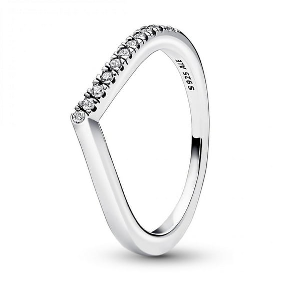 PANDORA Anillo Timeless 192394C01-50 Deseo mitad