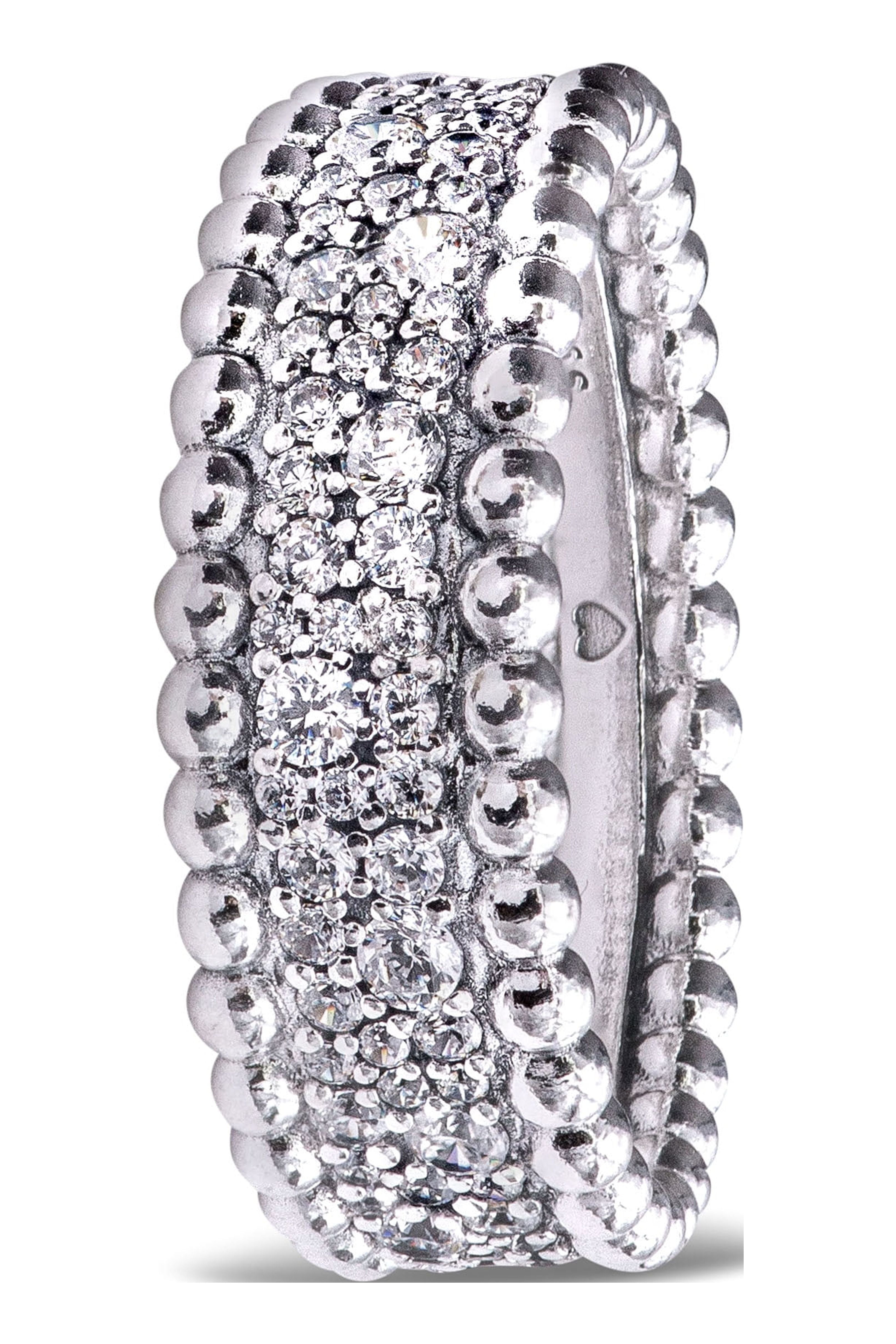 Beaded pave ring discount