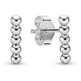thumbnail image 1 of PANDORA Beaded Sterling Silver Earring - 298555C00, 1 of 2