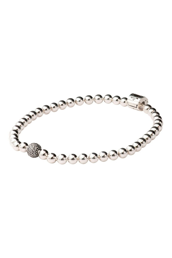 Beads & Pave Bracelet Size 19 - 598342CZ-19