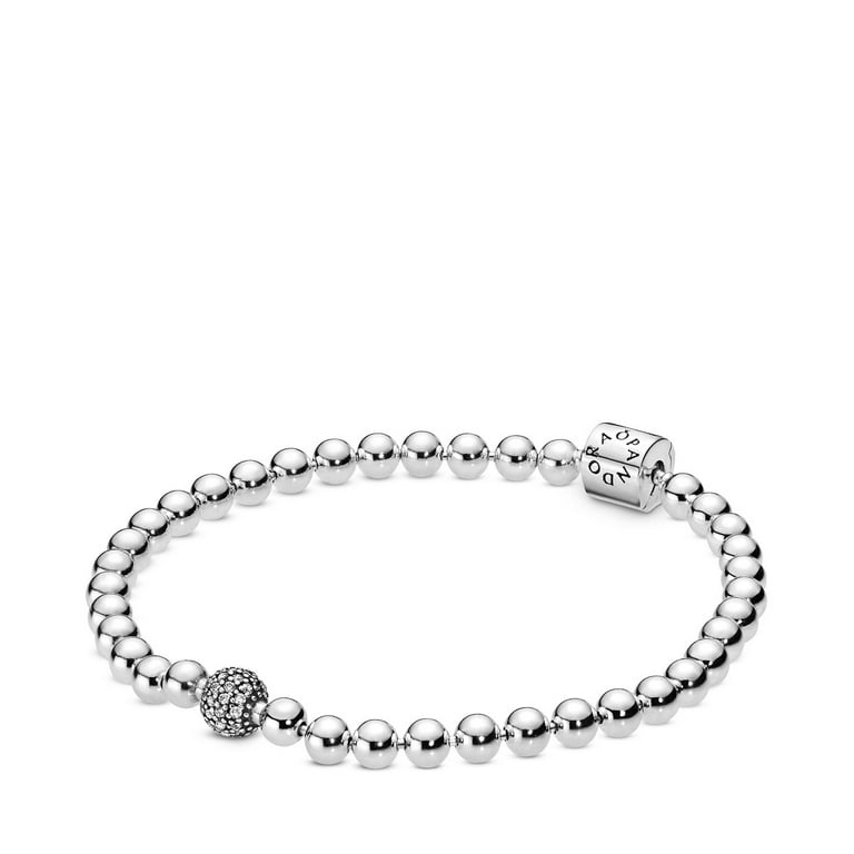 Pandora Beads & Pave Bracelet