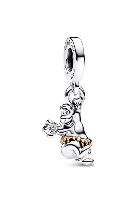 Disney 100th Anniversary Baloo Lab-grown Diamond Dangle Charm