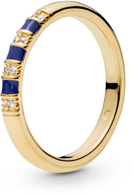 PANDORA Exotic Stones Stripes Ring Pandora Shine Size 58
