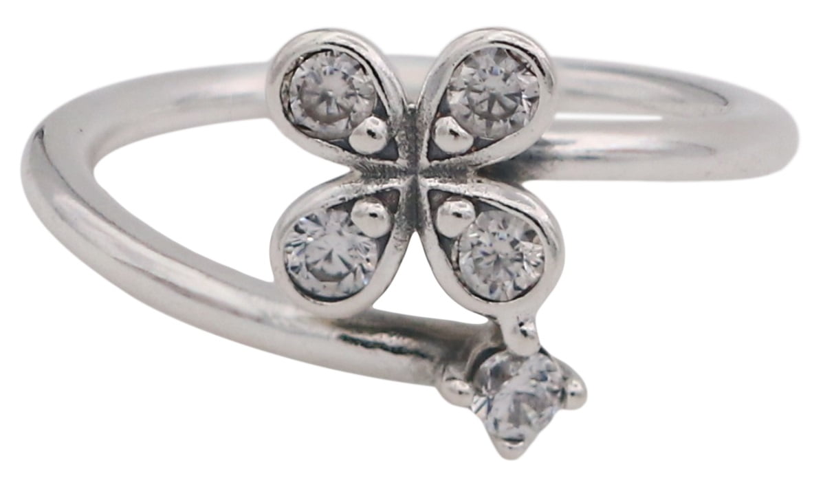 Pandora four petal flower ring discount