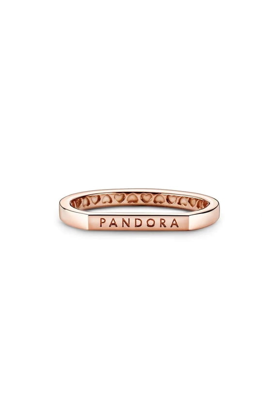 Logo bar stacking ring