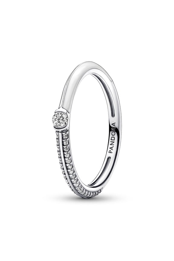 ME PAV & WHITE DUAL RING