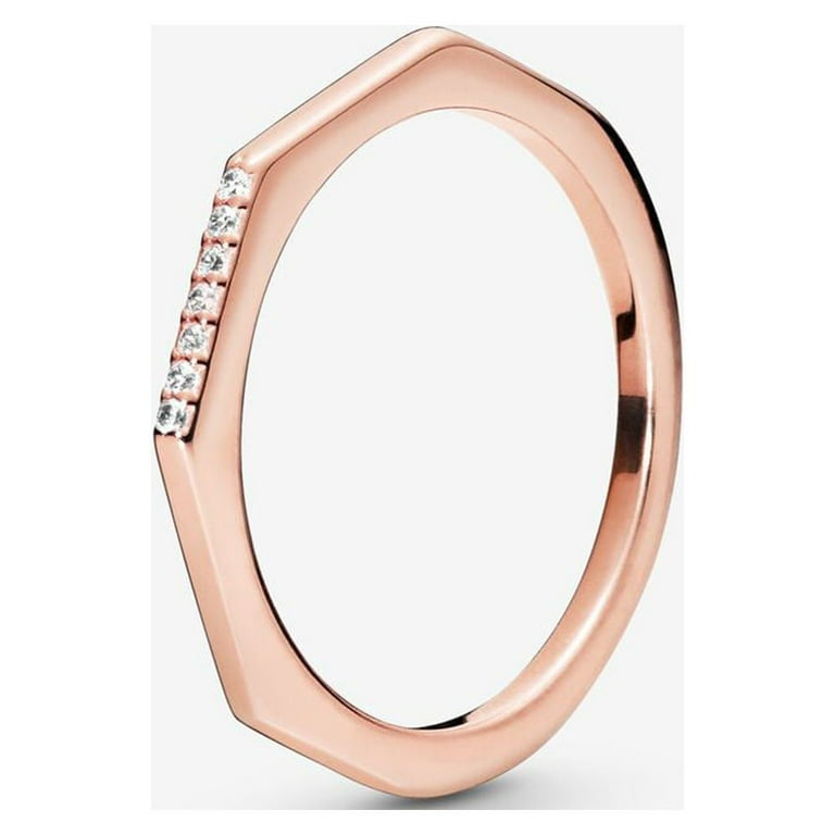 PANDORA Multifaceted Ring Size 7 188343CZ 54 Walmart