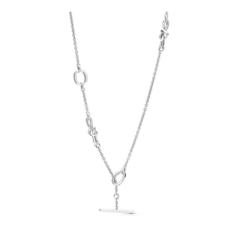 Chunky silver 2024 necklace pandora
