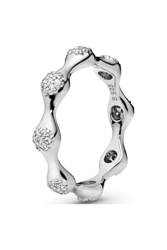 Pave Modern LovePods Ring