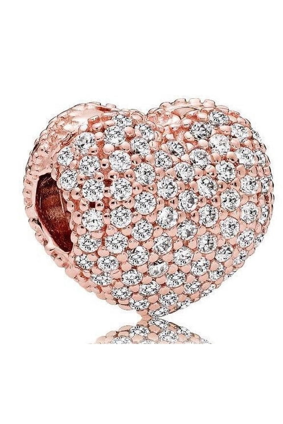 Pave Open My Heart Clip - 781427CZ