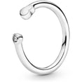 thumbnail image 1 of PANDORA Polished Heart Open Ring Size 8.5 - 198559C01-58, 1 of 1