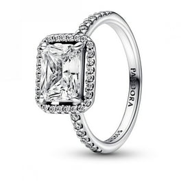 Pandora Timeless Pave Crossover Dual Band Ring