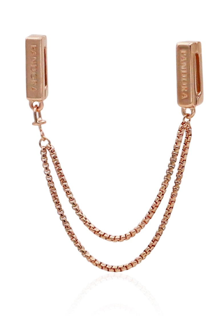 PANDORA Reflexions Floating Chains Safety Chain PANDORA Rose Walmart