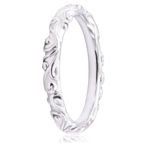 PANDORA Regal pattern ring in sterling silver