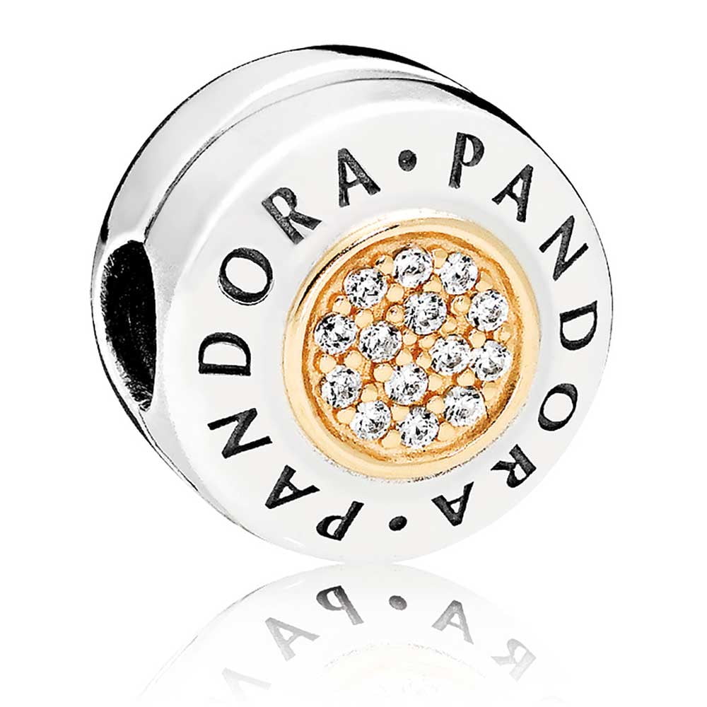 PANDORA Signature Clip - 796229CZ - Walmart.com