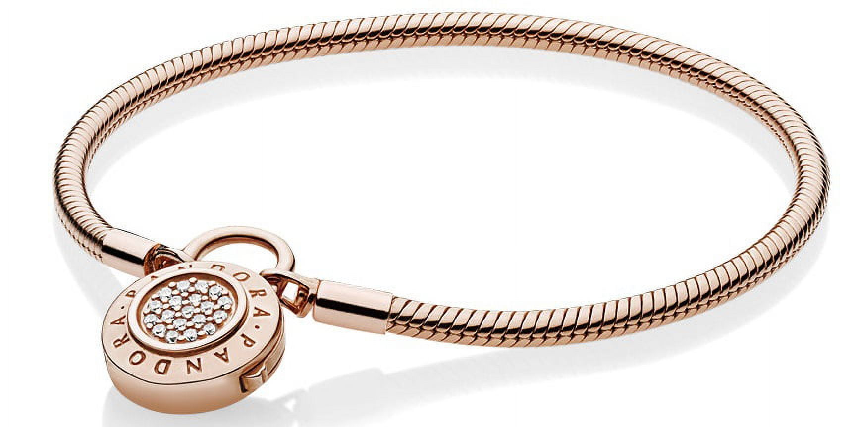 Pandora signature padlock bracelet discount