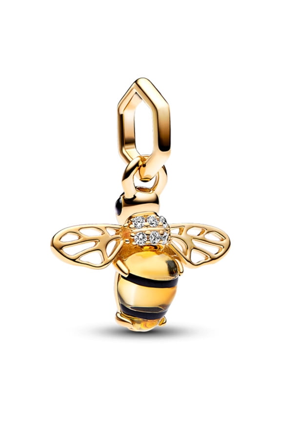 Sparkling Bee Dangle Charm