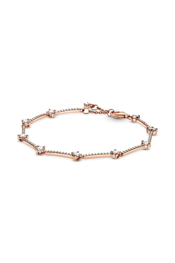 Sparkling Pave Bars Bracelet