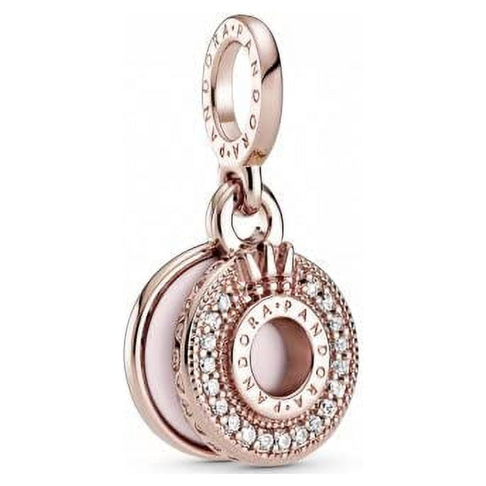 PANDORA Sparkling Pave Crown O Dangle Charm