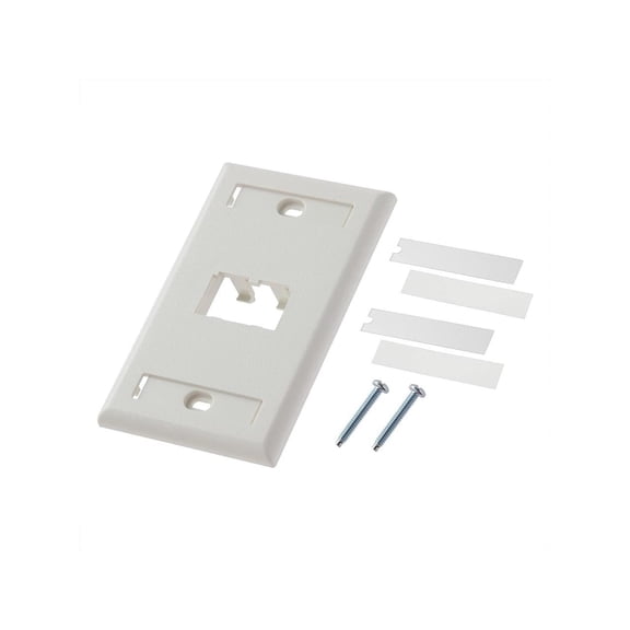PANDUIT 2 Socket Mini-Com Classic Faceplate