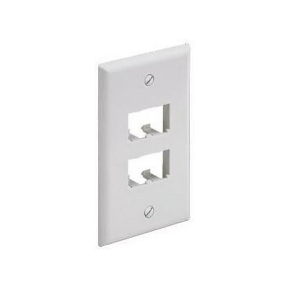 PANDUIT 4 Socket Mini-Com Classic Faceplate CFPL4EIY