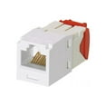thumbnail image 1 of Panduit CJ5E88TGWH Category-5E 8-Wire TG-Style Jack Module, White, 1 of 6