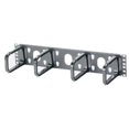 thumbnail image 1 of PANDUIT Open-Access Horizontal Cable Manager - D-ring - Black - 1 - 2U Rack Height - 19" Panel Width, 1 of 3