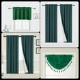 thumbnail image 1 of PANELS OR VALANCES SOLID BLACKOUT ROD POCKET FOAM LINED WINDOW CURTAIN TREATMENT, 1 of 5