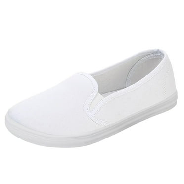 PANGF Fashionable and Personalized Ladies Comfortable Shoes Casual Versatile Flat Canvas Women's Casual Comfortable and Soft Shoes