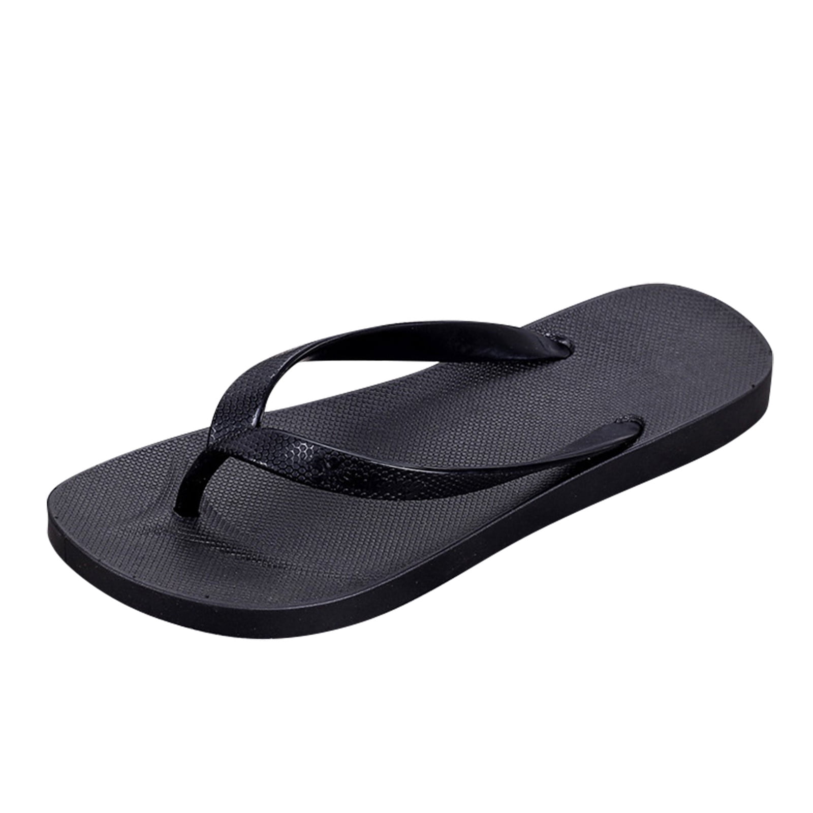 Men Shoes Flat Bottom Herringbone Slippers Flip Flops Fashion Summer Sandals Flat Bottom Men's Flip Flops Beach Sandals Concise and Practical Easy Main-tenance
