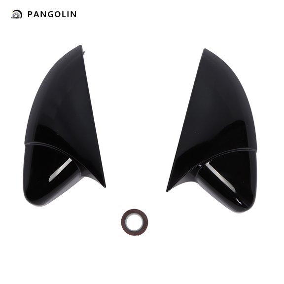 PANGOLIN 2PCS Car Rearview Side Mirror Cover For VW GOLF 7 MK7 MK7.5 R GTI 2014-2019