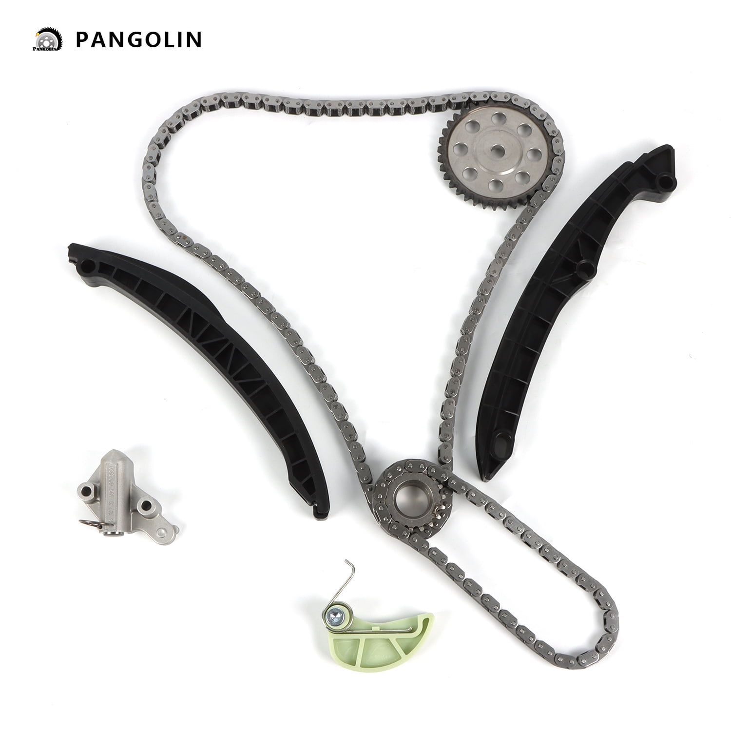 PANGOLIN 9Pcs Timing Chain Kit 03C109158A Fit for 2012-2019 Volkswagen ...