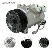 PANGOLIN A/C Compressor CO 30011C Fit for 2009-2012 Dodge Caliber, 2009-2016 Jeep Compass Patriot Air Conditioning Compressor Assembly Auto Replacement Part OE 55111610AA, 55111610AB