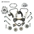 PANGOLIN Engine Timing Chain Kit with Water & Oil Pump Fit for 2007