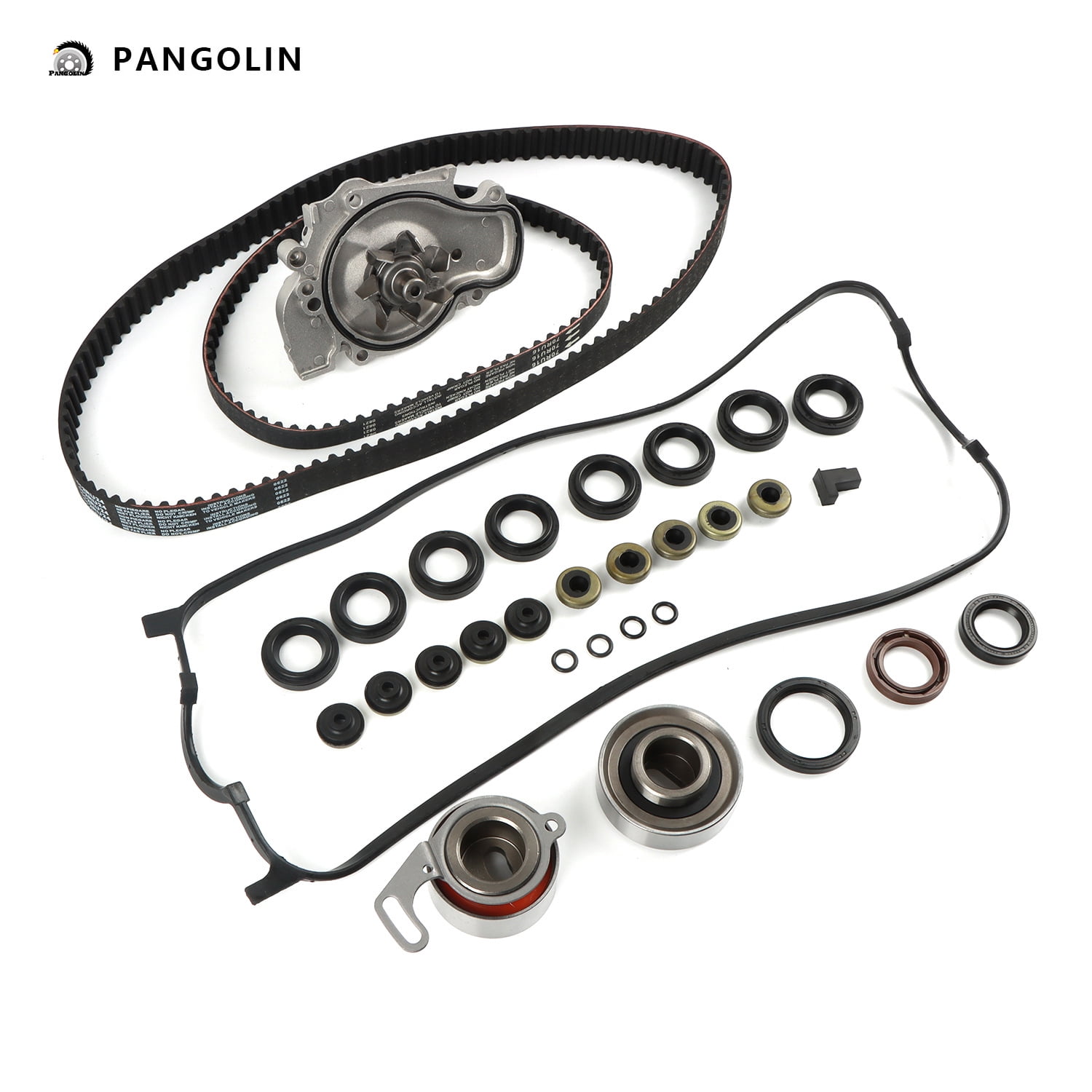 PANGOLIN Engine Timing Chain Kit with Water Pump Tensioner Fit for 1997 ...