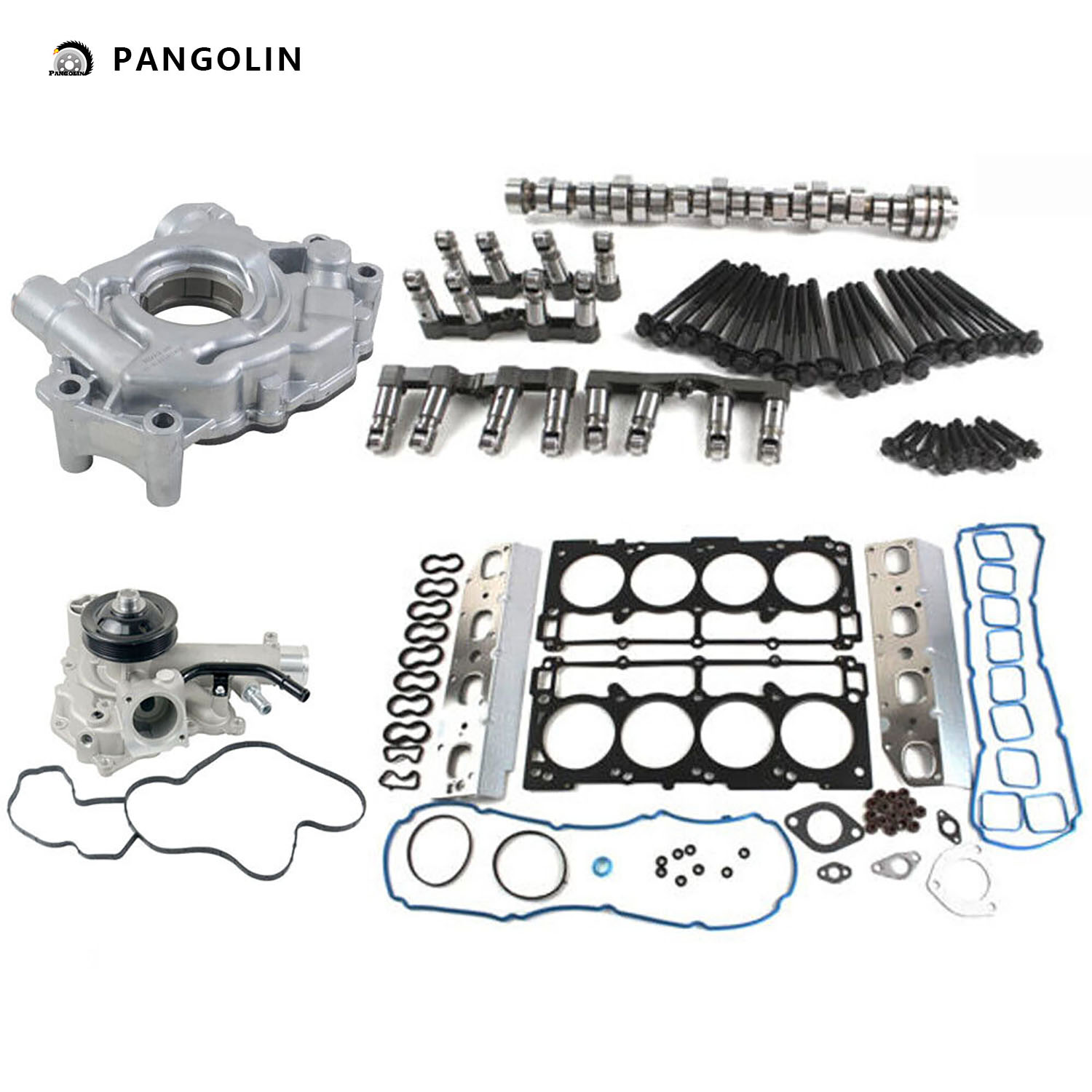 PANGOLIN MDS Camshaft Lifters Kit with Water & Oil Pump CR345HSC Fit