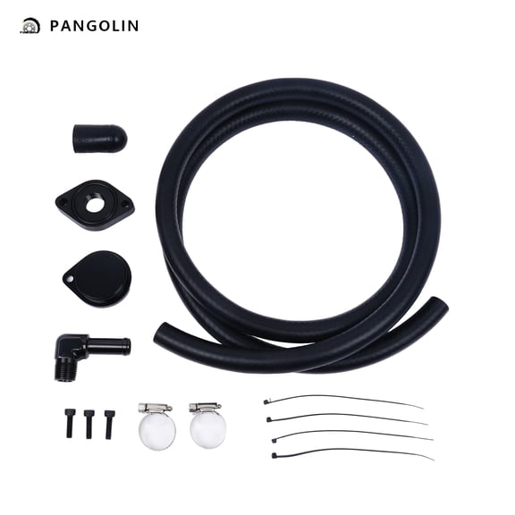 PANGOLIN New 1 Set CCV PCV Reroute Engine Ventilation Kit for 2011-2023 6.7L