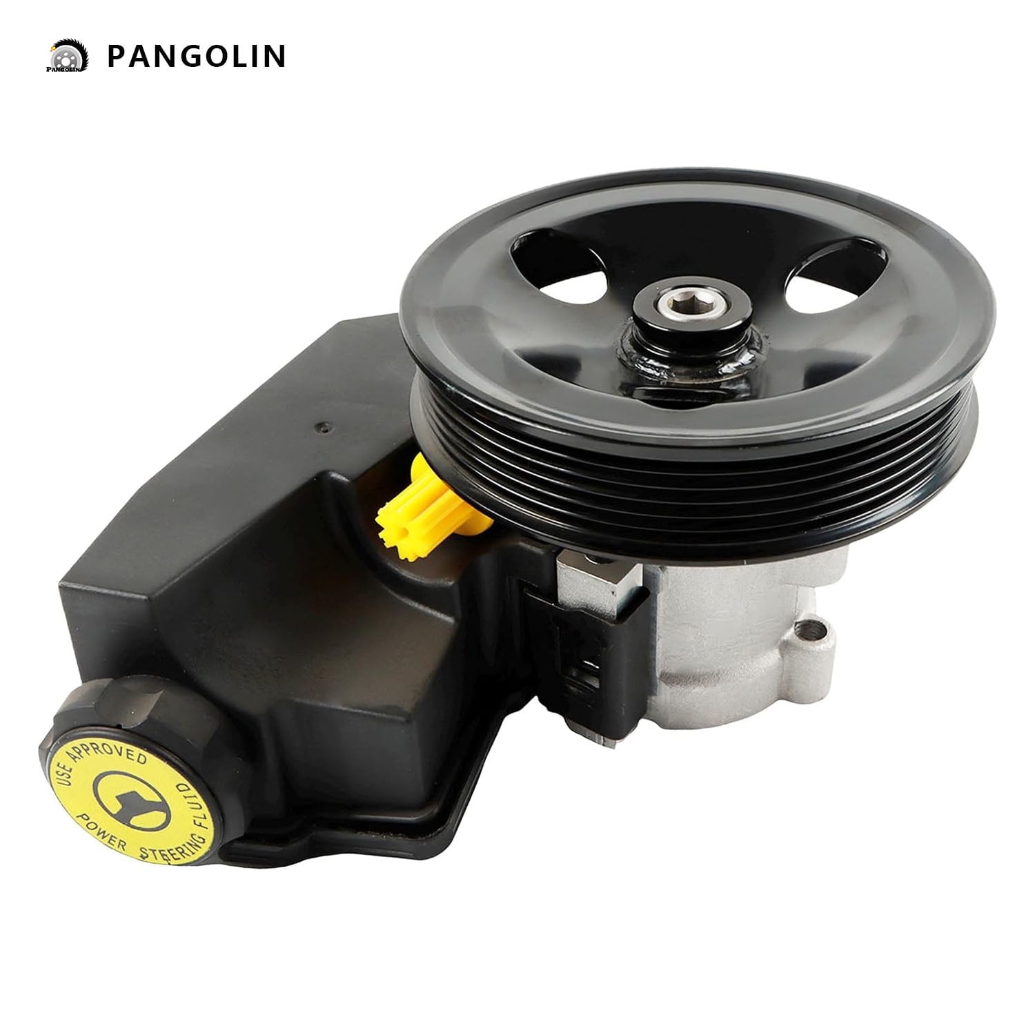 PANGOLIN Power Steering Pump 20-38771 Fits for 1997-2001 Jeep-Cherokee L6 4.0L, 1998-2003 XJ Wrangler L6 4.0L Auto Pump Aftermarket Parts 86-00274, RL087871AE, AD55-7140