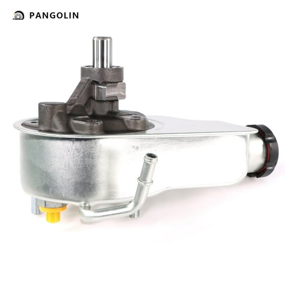 PANGOLIN Power Steering Pump with Reservoir 20-8740 Fit for 2007-2014 Avalanche Cheyenne Silverado Suburban Tahoe, 1999-2013 Sierra-1500 Yukon Yukon-XL Escalade Part OE 15076612 15234826 15909824