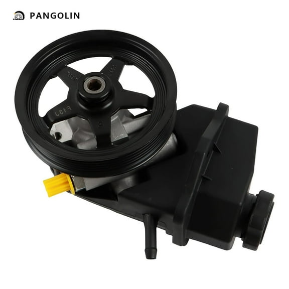 PANGOLIN Power Steering Pump with Reservoir and Pulley 20-69989 Fit for Chevrolet 2006-2011 Impala, 2006-2007 Monte Carlo Replacement Part OE 88964571, 15267585, 88964358