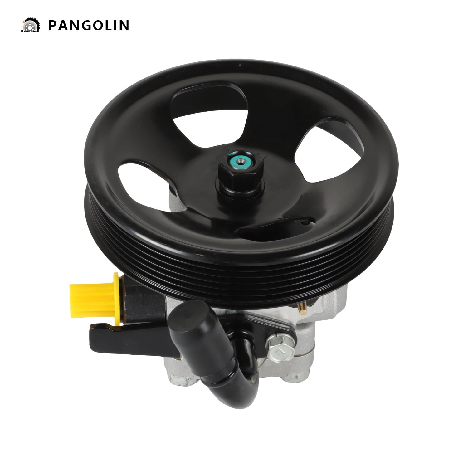 Power Steering Pump With Pulley For Hyundai Santa Fe 2007-2009 V6 2.7L – New OEM Replacement