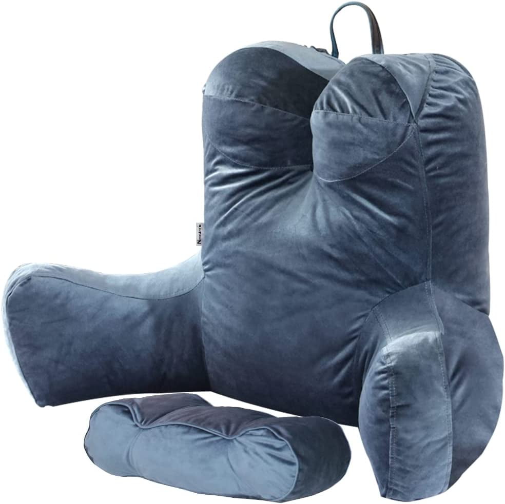 PANGU Double Semicircle Design backrest Reading Pillow for Sitting in