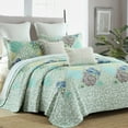 PANGUSHAN 100 Cotton 120"x120" Oversized California King Bedspread