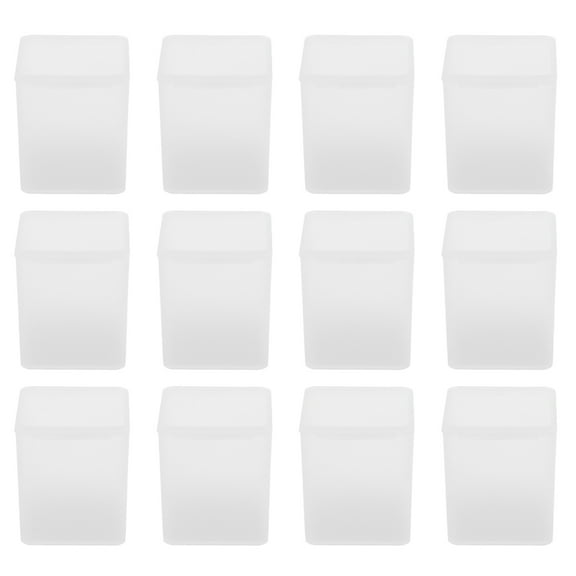 Raindrops 12-Piece Transparent PP Storage Containers Set Multipurpose Food Storage Boxes and Stackable