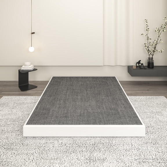 PANSE Queen Box Springs 5 inch, Heavy Duty Metal Mattress Foundation with Fabric Cover, Easy Assembly