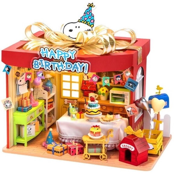 PANTASY Architecture Birthday Party Wooden Kit Puzzle