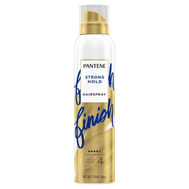 PANTENE Pro-V Strong Hold Alcohol Free* Level 4 Hairspray, 7.0 oz Unisex